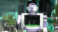 Warga Surabaya Bikin Robot Penyemprot Disinfektan