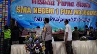 Wisuda SMA Dibubarkan Tim Satgas Covid 19 Kota Mojokerto